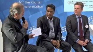 Software AG CeBIT 2016: Partner Discussion "The Value of Data"