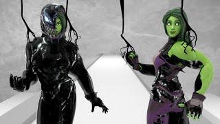 She-Hulk - Venom Transformation