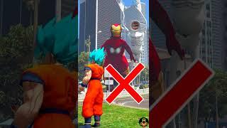Giant Monster Iron Man Vs Goku Vs Hulk - ep 96 #spiderman  #gta5 #shorts