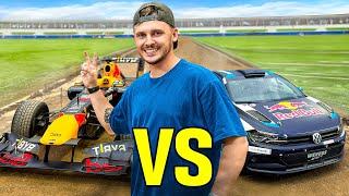 BOLID F1 vs DRIFT vs RAJDÓWKA vs MOTOCYKL ŻUŻLOWY!