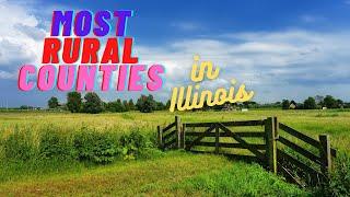 10 Most Rural Counties in Illinois