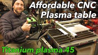 Crossfire CNC plasma table Titanium plasma 45