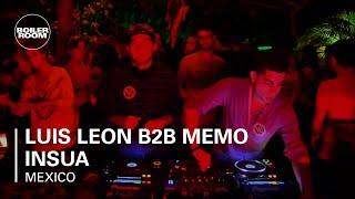Luis Leon B2B Memo Insua Boiler Room Mexico DJ Se