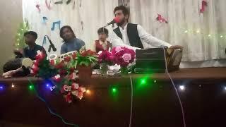 shame kalwari k liya ustad noman Javed sing a gospel song