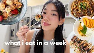what i eat in a week │ (simple home cooked meals)