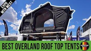 TOP 4  ROOF TOP TENTS FROM OVERLAND EXPO MTN WEST 2022 | ANTISHANTY, FREESPIRIT, INTREPID, DOMETIC