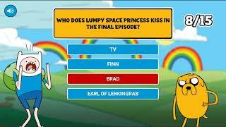 Adventure Time: The Ultimate Trivia Quiz - Cartoon Network Official Web Game, Full Playthrough [4K]