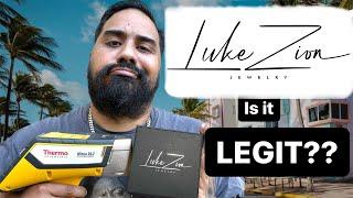 ACTUAL Jeweler Reviews Luke Zion Jewelry! You Wont BELIEVE What they're made out of!