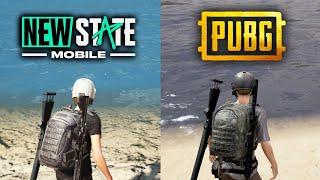 NEW STATE Mobile vs PUBG BATTLEGROUNDS Comparison. Which one is best?