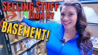 Selling Items on Facebook Straight From My Basement! From Sourced to Sold Episode 12