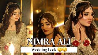 Latest Walima Bridal Makeup Tutorial | Nimra Ali Ka Walima 