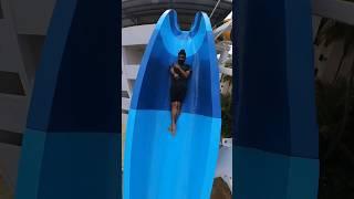 Freefall body slide at black thunder mettupalayam water park #waterpark #blackthunder #waterslide