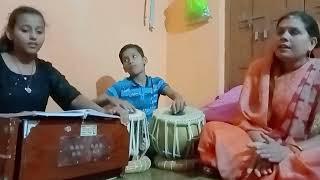 bhajan kro dheere dheere kishan dwivedi harimunium by shalinee dwivedi singer by anuradha dwivedi