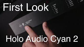 First Look 2: Holo Audio Cyan 2 First Impression: The Entry R2R Ladder DAC from Holo Audio