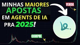  Top 7 Agentes de IA MUDANDO o Jogo das Criptomoedas!  Potencial de Crescimento INSANO!