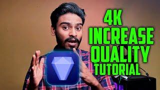 How to Increase video Quality | Upscale to 4K | Topaz Tutorial Malayalam | Sadiqtalks