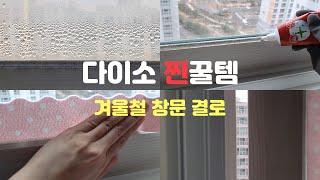 다이소 추천템 ep2 l 겨울철 창문 관리 꿀팁, 창문 결로, 곰팡이 해결, 예방법 l DAISO 다이소 신박한 꿀템