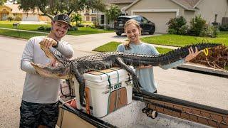 Alligator Hunting from a Gheenoe in the Florida Backwaters! (Catch Clean Cook)