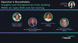 Operator's Roundtable: Insights and Perspectives from Leading MNOs | i14y Lab Summit 2023