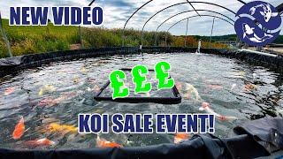 REBUILDING MY KOI FARM ***AGAIN*** THE KOI SALE EVENT TICKETS