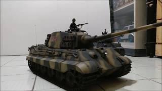 田宮 德國虎式坦克  虎王坦克 1/16 RC PANZER TIGER II TAMIYA. KINGTIGER RC ART JACKY LEE