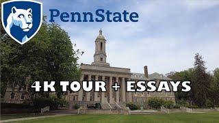 Penn State University Tour [4K] + Essay Tips #pennstate #collegetour #essay