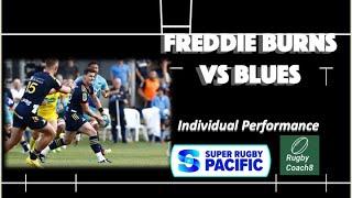 Freddie Burns vs Blues | Super Rugby 2023 | Individual Performance