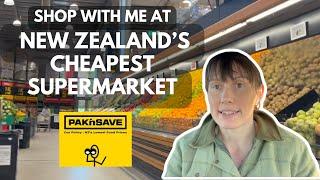 SHOP WITH ME AT NZ'S CHEAPEST SUPERMARKET: PAK'NSAVE – COST OF LIVING NEW ZEALAND