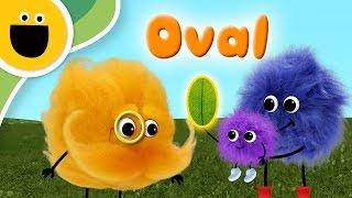 Oval | Words with Puffballs (Sesame Studios)