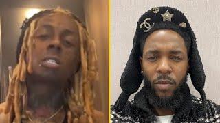 Lil Wayne Responds To Kendrick Lamar After Dissing Him In New Song ‘Let This Giant Sleep’