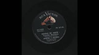 Martin Y Malena - Deudas De Amor - Victor 23-7429