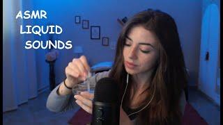  ASMR Liquid Sounds  (No talking) Blue Yeti Binaural 4K