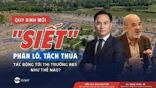 QUY ĐỊNH MỚI VỀ "SIẾT" PHÂN LÔ, TÁCH THỬA TÁC ĐỘNG TỚI THỊ TRƯỜNG BẤT ĐỘNG SẢN NHƯ THẾ NÀO?