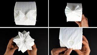  How to Fold Toilet Paper Origami Like a Fancy Hotel