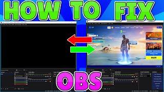 HOW TO FIX OBS Black Screen Game Capture [Solved 2022]
