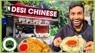 Desi Chinese Street Food in Rohini Delhi | Veggie Paaji Dilli ki Sardi