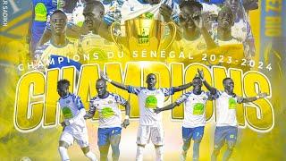 Remise de trophée  Teungueth Fc champion du Sénégal  au Stade NGALANDOU DIOUF