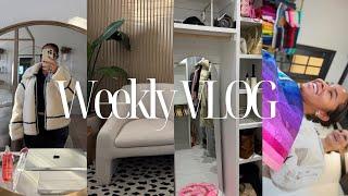 weekly vlog! shop with me + color analysis + cleaning & organizing | mckennawalker