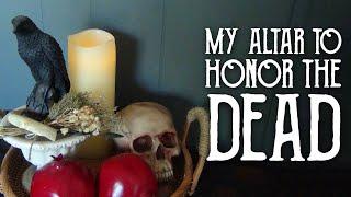 A Witches Home - My Altar to Honor the Dead - Ancestor Altar for Samhain - Magical Crafting