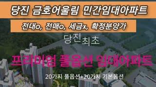 7월 6일 00시 선착순 입금 100만원 동호수 지정 채운지구 당진 금호어울림 10년 민간임대아파트, 만19세 누구나 가능, 세금 없고 전매, 전대 가능하며 확정분양가, 우선분양권