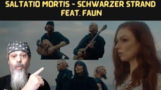 Metal Dude*Musician(REACTION) - Saltatio Mortis - "Schwarzer Strand" ft. Faun (Official Music Video)