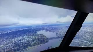 MSFS2020 & 737 Home Cockpit NYC 4K