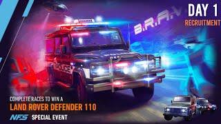 Land Rover Defender 110 ( B.R.A.V.O ) Day 1 | Recruitment | Need For Speed: No Limits