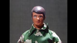 Vintage GI JOE Mike Powers ATOMIC MAN and Haul