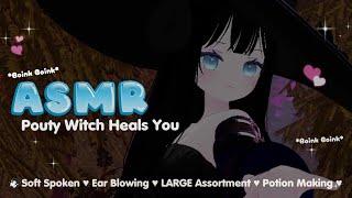 ASMR  Healing You with a Shy Witch【VRChat】