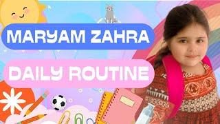 Daily Routine | My day | MaryamZahra