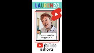 ️‍queer wedding struggles pt.4 #comedy #shorts #lgbt SUBSCRIBE TO MY CHANNEL!