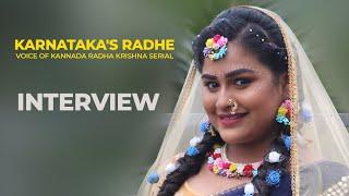 Karnataka's Radhe voice of Kannada Radha Krishna serial - Interview Exclusive Aashika