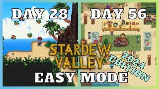 Days 29 - 56 || Stardew Valley On Easy Mode (2024 Edition)