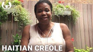 WIKITONGUES: Margaret speaking Haitian Creole